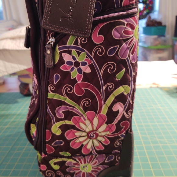 Vera Bradley Rolling Suitcase - Retired Pattern - Picture 8 of 16
